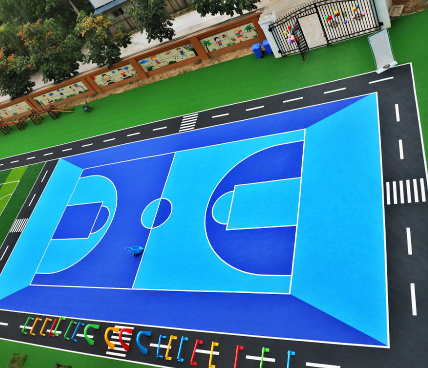 Factory High Quality Synthetic Playground Turf Rolls Artificial Grass